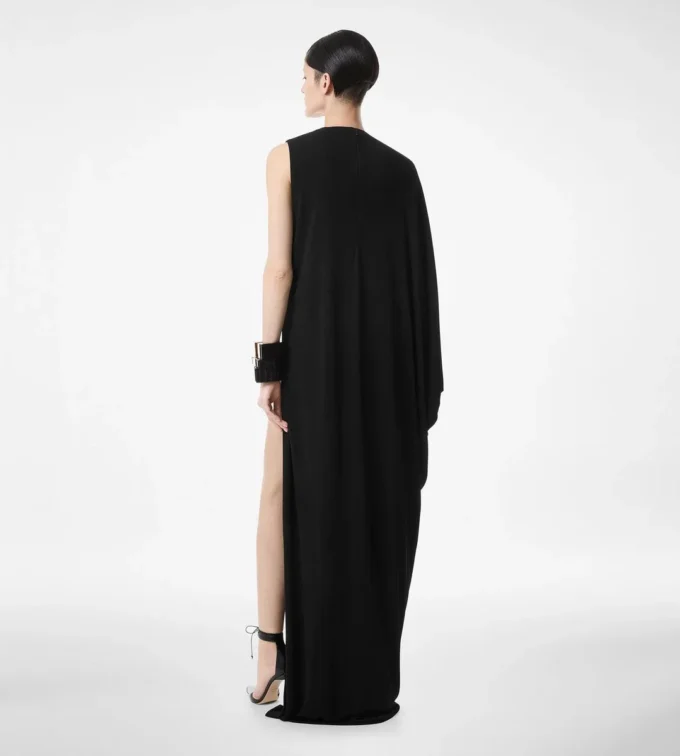 Crepe Jersey Evening Dress