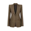 Croco Jacquard Single Breasted Peak Lapel Jacket Croco Jacquard Single Breasted Peak Lapel Jacket