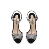 Crystal-Embellished Suede Leather Jerry Sandal Crystal-Embellished Suede Leather Jerry Sandal