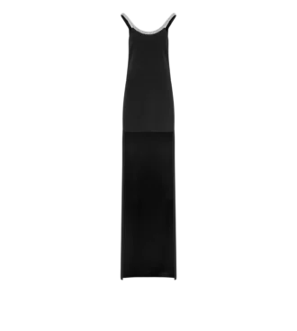 Crystal Embroidery Sleeveless Asymmetric Cocktail Dress