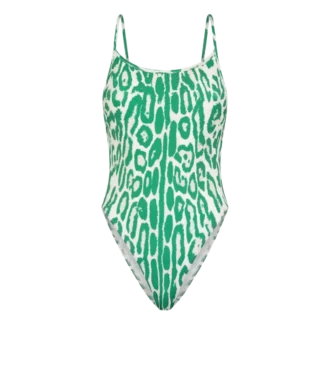 Deep Scoop Neck Swimsuit