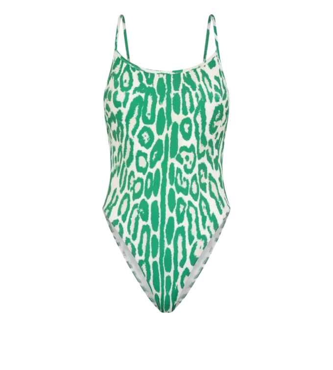 Deep Scoop Neck Swimsuit