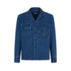 Denim Herringbone Overshirt Denim Herringbone Overshirt