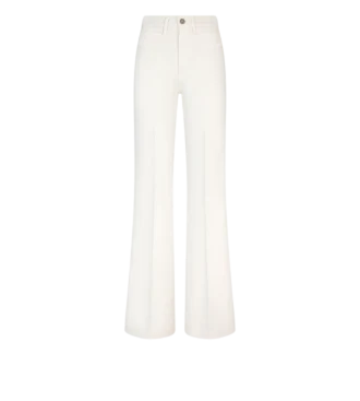 Denim Wide Flare Pants