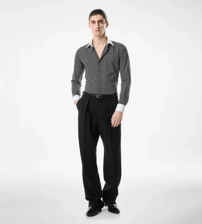 Diamond Print Cotton Classic Fit Shirt Diamond Print Cotton Classic Fit Shirt
