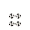 Diamond Round Cufflinks