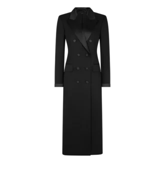Double Breasted Evening Coat