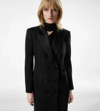 Double Breasted Evening Coat