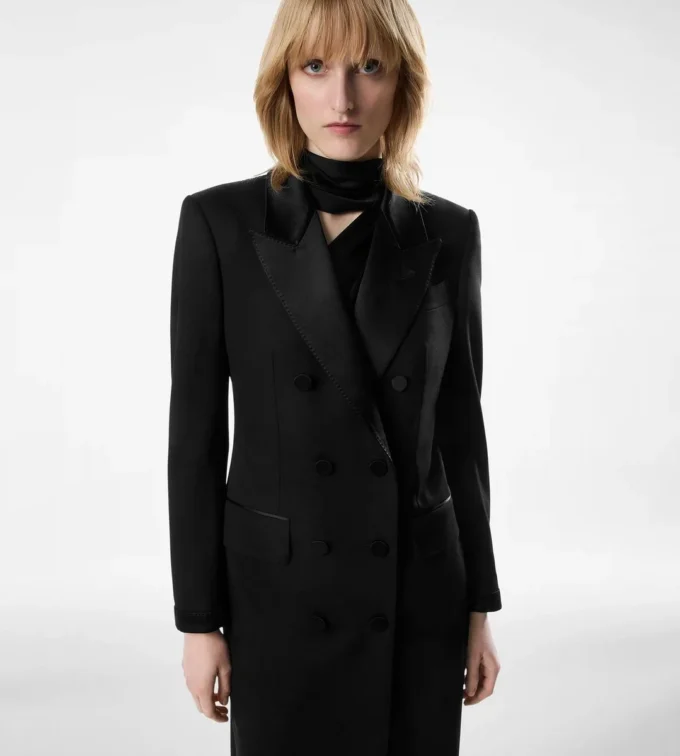 Double Breasted Evening Coat Double Breasted Evening Coat