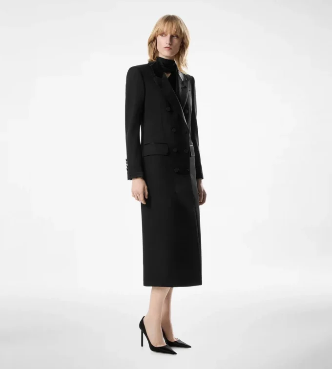 Double Breasted Evening Coat Double Breasted Evening Coat