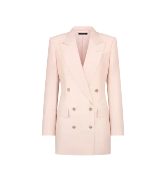 Double Breasted Peak Lapel Jacket