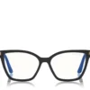 Double Clip on Blue Block Opticals