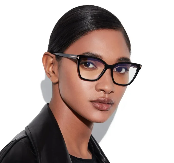Double Clip on Blue Block Opticals