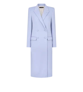 Double Face Light Wool Double Breasted Coat