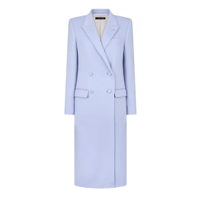 Double Face Light Wool Double Breasted Coat Double Face Light Wool Double Breasted Coat