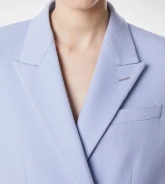 Double Face Light Wool Double Breasted Coat
