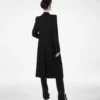 Double Face Light Wool Single Breasted Evening Coat Double Face Light Wool Single Breasted Evening Coat