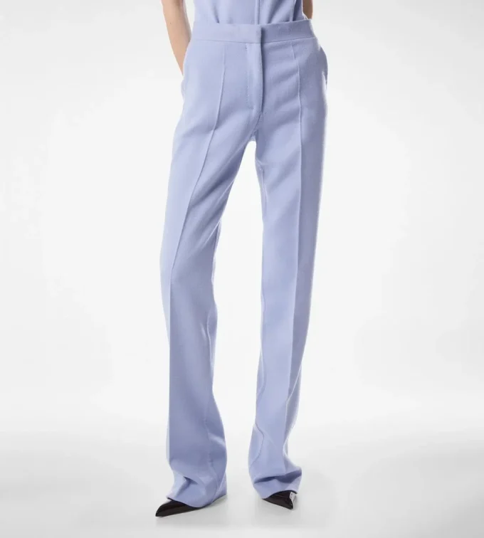 Double Face Light Wool Tailored Straight Pants Double Face Light Wool Tailored Straight Pants