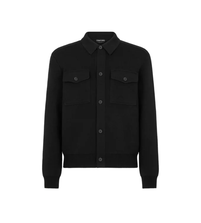 Double Face Wool Cashmere Outershirt