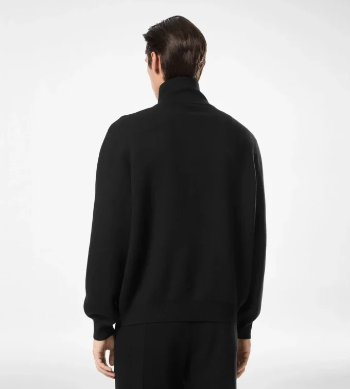 Double Face Wool Full Zip
