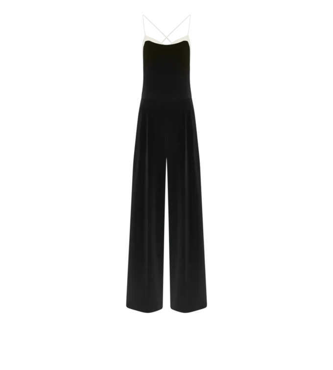 Double Georgette Stretch Camisole Jumpsuit