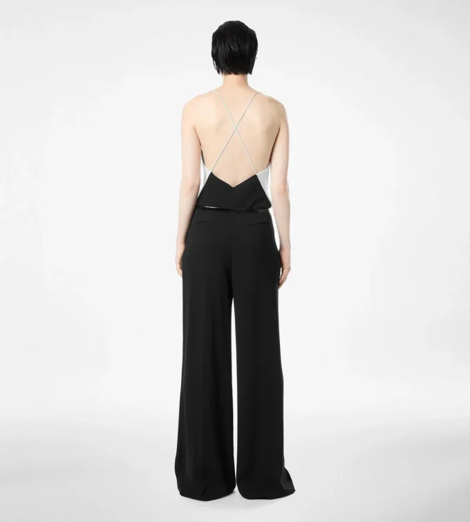 Double Georgette Stretch Camisole Jumpsuit