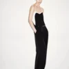 Double Georgette Stretch Camisole Jumpsuit