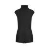 Double Silk Duchesse Playsuit with Cut-Out