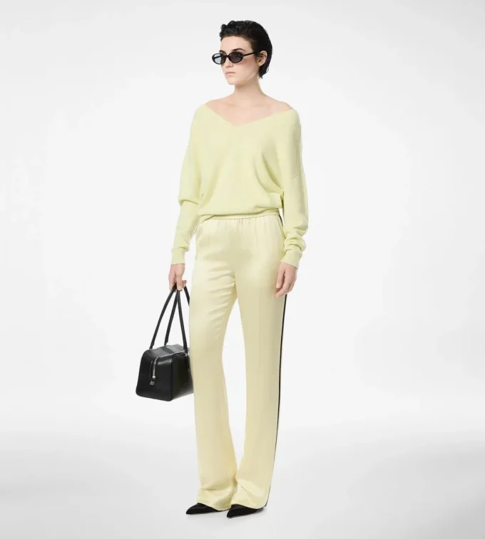 Double Silk Satin Joggers Double Silk Satin Joggers