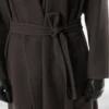 Double Splittable Cashmere Shawl Coat