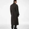 Double Splittable Cashmere Shawl Coat