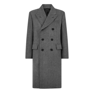 Double Splittable Herringbone Coat