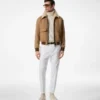 Double Splittable Shearling Collar Blouson