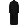 Double Splittable Wool Cashmere Shawl Coat
