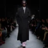 Double Splittable Wool Cashmere Shawl Coat