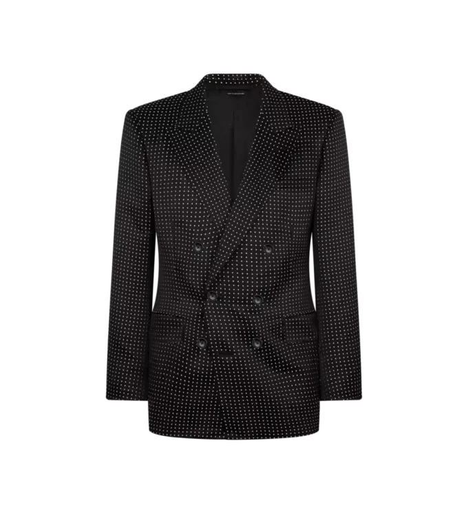 Duchesse Polka Dot Jacquard Jacket Duchesse Polka Dot Jacquard Jacket