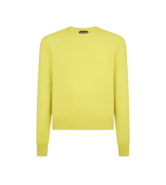 Felted Cashmere Crew Neck