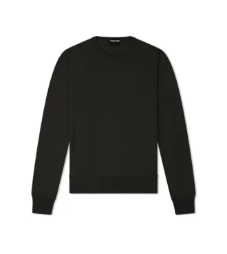 Fine Gauge Cashmere Silk Crew Neck Fine Gauge Cashmere Silk Crew Neck