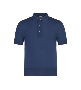 Fine Gauge Cashmere Silk Polo