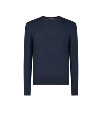 Fine Gauge Pure Wool Crew Neck