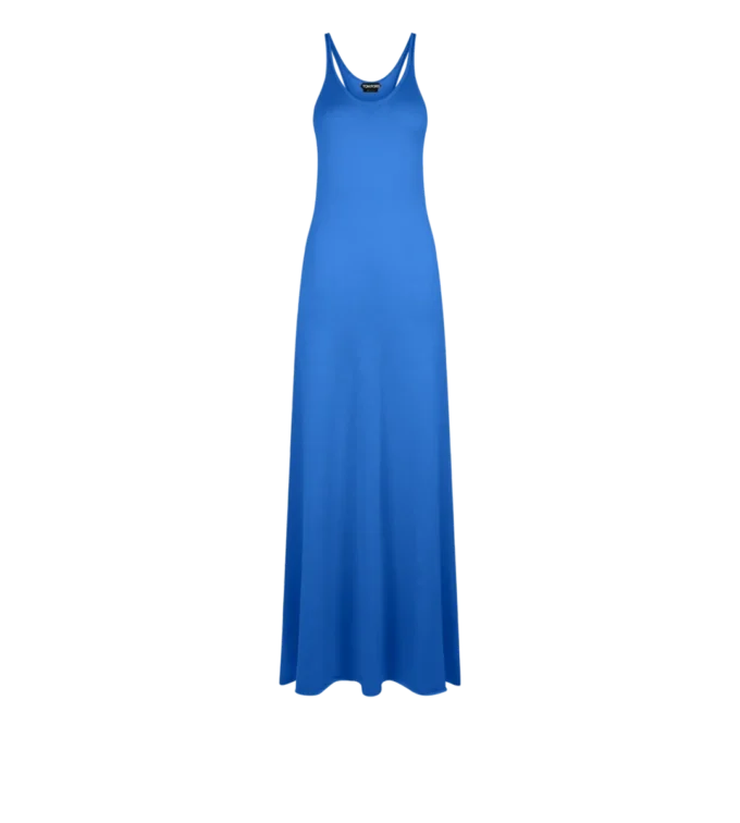 Fine Merino Sleeveless Long Tank Dress