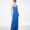 Fine Merino Sleeveless Long Tank Dress