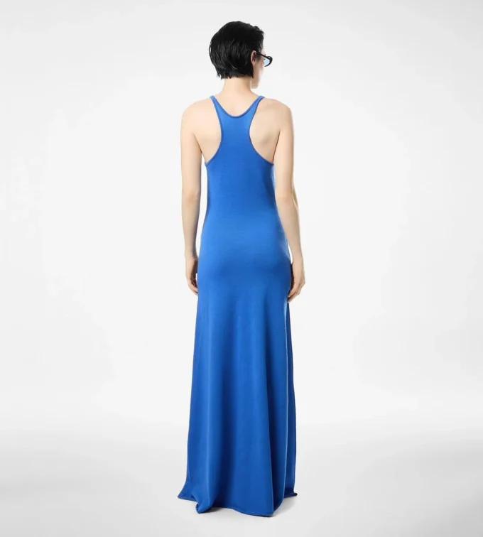 Fine Merino Sleeveless Long Tank Dress