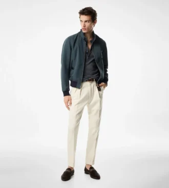 Fine Poplin Harrington Fine Poplin Harrington