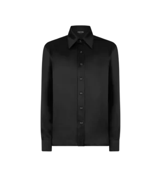 Fluid Charmeuse Silk Shirt