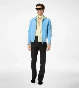 Fluid Gabardine Slim Fit Shirt