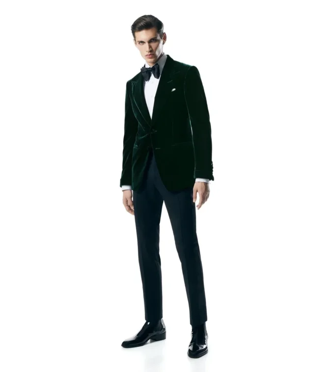 Fluid Velvet Shelton Cocktail Jacket