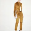 Full Grain Lamb Suede Officer Jacket