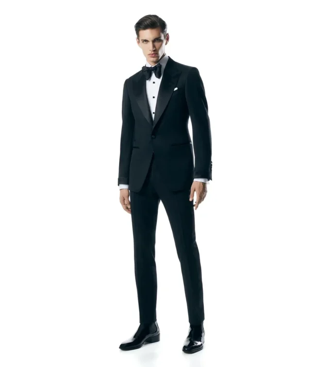 Gold and Onyx Square Cufflinks