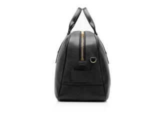 Grain Leather Buckley Bowling Bag
